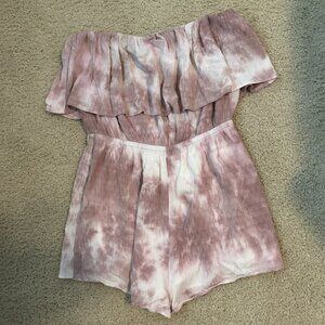 Women's Strapless Romper